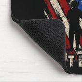 Patriot Soldier Veterans Flag Me Mousepad (Ecke)