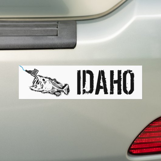 PATRIOT - STRIKENDE IDAHO - EINE SCHLECHTE BASIS AUTOAUFKLEBER (Auf Auto)