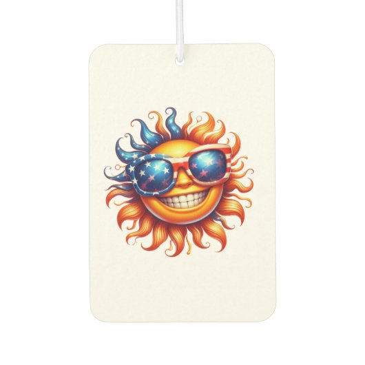 Patriot Sunshine Autolufterfrischer (Vorderseite)