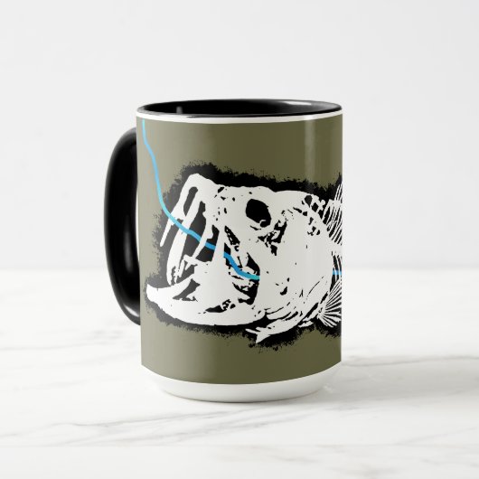 PATRIOT - SWALLOWED IDAHO - EINE SCHLECHTE BASIS TASSE (Vorderseite Links)