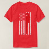 Patriot Thin Line Plumber T-Shirt (Design vorne)