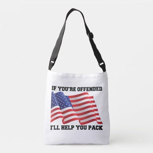 Patriot Tragetaschen Mit Langen Trägern (Rückseite)