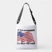 Patriot Tragetaschen Mit Langen Trägern (Vorderseite)