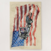 Patriot Trucker Puzzle (Vertikal)