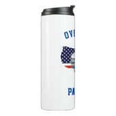 Patriot übergehen - 1 Thermischer Tumbler Thermosbecher (Nach links gedreht)