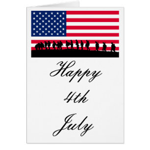 Patriot USA Soldiers Fahnenmotiv