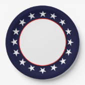 Patriot USA Style Frame Pappteller (Vorderseite)