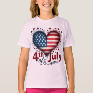 Patriot Vibes: Sterne, Streifen und Stil T-Shirt
