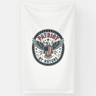 Patriot Von Natur Aus Patriotisch Kühnes Patriotis Banner