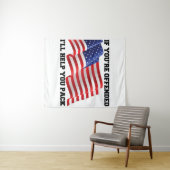 Patriot Wandteppich (Beispiel (Horizontal))