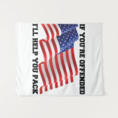 Patriot Wandteppich (Vorderseite (Horizontal))