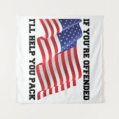 Patriot Wandteppich (Vorderseite (Horizontal))