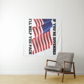 Patriot Wandteppich (Beispiel (Horizontal))