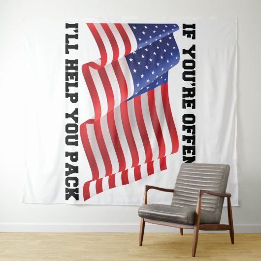 Patriot Wandteppich (Beispiel (Horizontal))