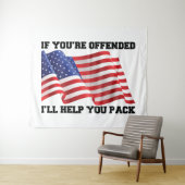 Patriot Wandteppich (Beispiel (Horizontal))