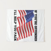 Patriot Wandteppich (Vorderseite (Horizontal))