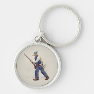 Patriote Québec Rébellion 1837-1838 Henri Julien 6 Schlüsselanhänger