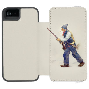 Patriote Québec Rébellion 1837-1838 Henri Julien Incipio Watson™ iPhone 5 Geldbörsen Hülle