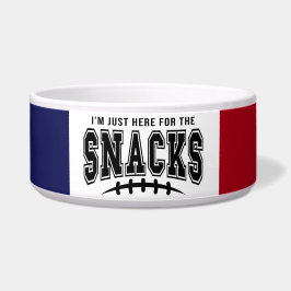 Patrioten aus Neuengland für Snacks Napf