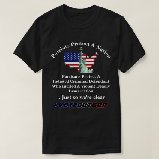 Patrioten schützen eine Nationalparkinson... T-Shirt (Design vorne)
