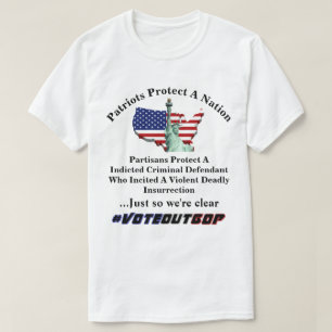 Patrioten schützen eine Nationalparkinson... T-Shirt