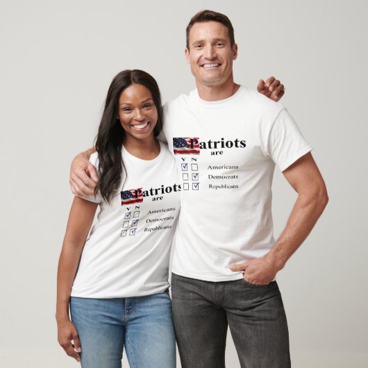 Patrioten sind Amerikaner T-Shirt (Unisex)