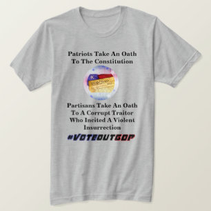 Patrioten vereidigen den T - Shirt der Verfassung