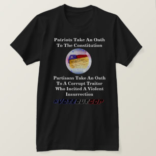 Patrioten vereidigen den T - Shirt der Verfassung