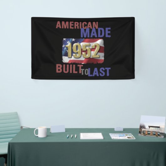 Patriotic 1952 70. Geburtstag Banner (Messeveranstaltung)