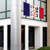 Patriotic 250‑Year Freedom Banner   (Äußeres Gebäude)