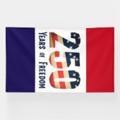 Patriotic 250‑Year Freedom Banner   (Horizontal)