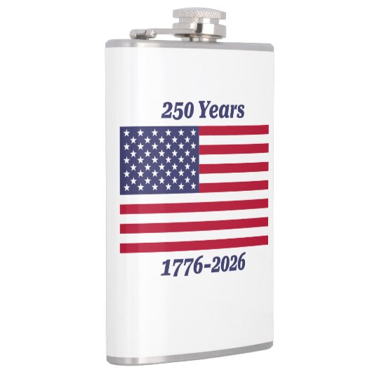 Patriotic 250 Years 1776-2026 Flachmann (Rechts)
