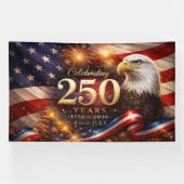 Patriotic 250th Anniversary Banner (Horizontal)