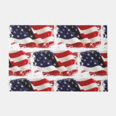 Patriotic 4. Juli Doormat Fußmatte (Vorderseite)
