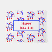 Patriotic 4. Juli Doormat Fußmatte (Vorderseite)