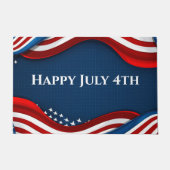 Patriotic 4. Juli Doormat Fußmatte (Vorderseite)