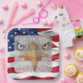 Patriotic 4. Juli GRILLEN Paper Teller (Party)