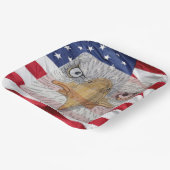 Patriotic 4. Juli GRILLEN Paper Teller (Gewinkelt)