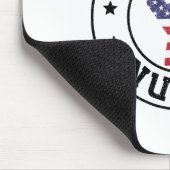 Patriotic 4. Juli Krankenpflegerin Mousepad (Ecke)