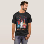 Patriotic 4. Juli Männer T-Shirt (Vorne ganz)