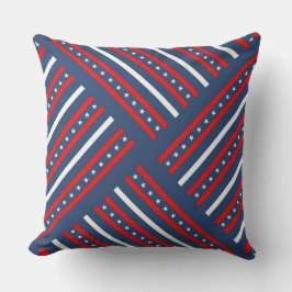 Patriotic, 4. Juli, Stars & Stripes Kissen