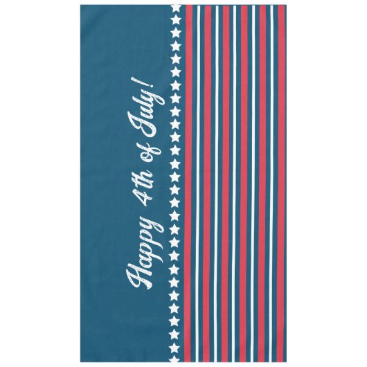 Patriotic 4. Juli Tablecloth Tischdecke (Vorderseite)