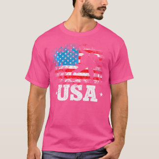 Patriotic 4th July American Flag Judo T-Shirt