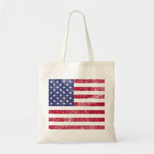 Patriotic 4th Of July American Flag Tragetasche