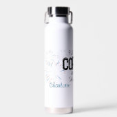 Patriotic 4th of July Custom Name Trinkflasche (Vorne)
