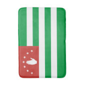 Patriotic Abchasia Flag Badematte (Vorderseite Vertikal)
