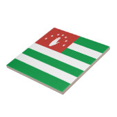 Patriotic Abchasia Flag Fliese (Seite)