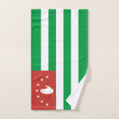 Patriotic Abchasia Flag Handtuch (Handtuch)