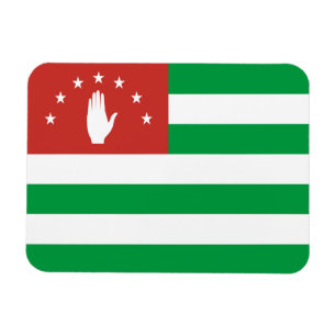 Patriotic Abchasia Flag Magnet