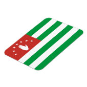 Patriotic Abchasia Flag Magnet (Linke Seite)